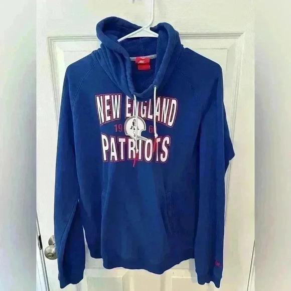 Nike Other - Nike NFL New England Patriots 1960 Blue Hoodie Boys Size XL